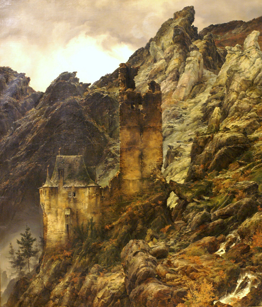 castle on hill